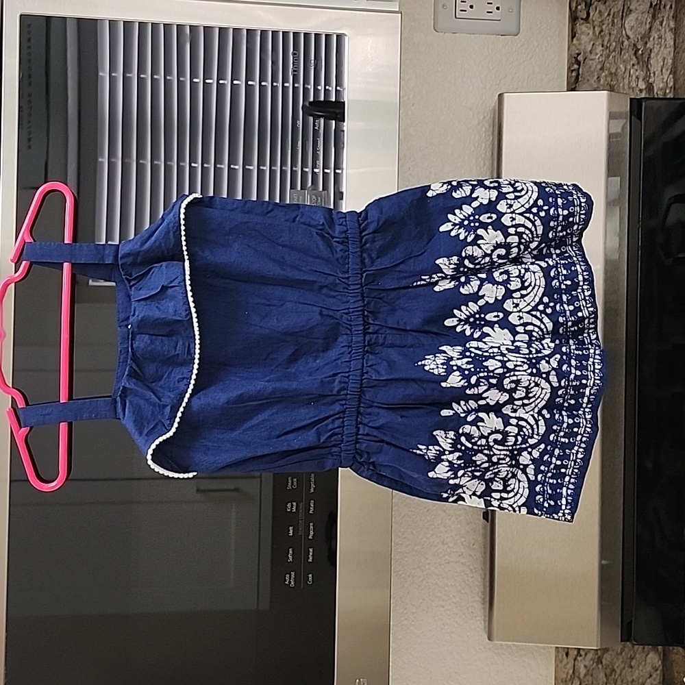 Janie and Jack BORDER PRINT POM POM ROMPER